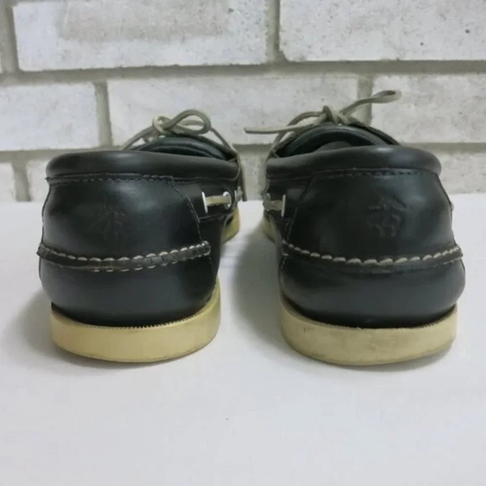 Brooks Brothers Leather Deck Boat Shoes Mens Casual Nautical Footwear Sz 11.5 M